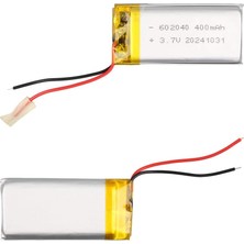 Powermaster 602040 3.7 Volt 400 Mah Lityum Polimer Pil