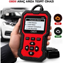 Multizone Obd2 Arıza Tespit Cihazı Motor Arıza Lambası Söndürme Cihazı Araç Arıza Kodu Canlı Veri Okuyucu Universal Model
