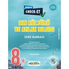TeknoKapsül Okyanus Yayınları Okyanus 8. Sınıf Din Kültürü ve Ahlak Bilgisi Kendini Check Et Soru Bankası
