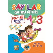 ALK Yaz-Sil Sayılar Bitmeyen Yazı Defteri+Tahta Kalemi