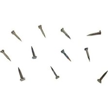 Mudanis Klips, Menteşe, Ayağı Çivisi 9mm Çelik - Nikel 10GR