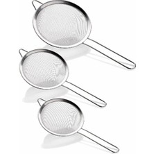 Royaleks Group Büyük 3'lü Metal Süzgeç ROYALEKS-CLKN-1359