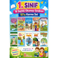 Ata Yayıncılık 1. Sınıf Okumayı Sevdiren 16 Sayfalık  10 Lu Karma Hikaye Seti