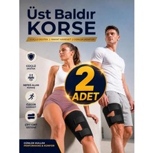 Ankaflex 2 Adet Diz Arkası Kasları Üst Baldır Bandajı Kasık Çekmesi, Burkulma, Tendinit, Siyatik Ağrısı ve Spor Sonrası Sargısı