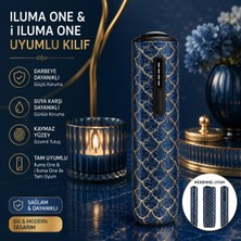 Zigver Iqos Illuma One Desenli Blue Kılıf(Terrea ile Çalışan Cihaza Uygun Kılıftır)
