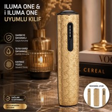 Zigver Iqos Iluma One Desenli Kılıf Gold (Terrea ile Çalışan Cihaza Uygudur)
