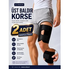 Ankaflex 2 Adet Spor Yürüyüş Koşu Baldır Korsesi Egzersizler Kas Sargısı Kasık Kas Çekmesi Burkulma Bandajı