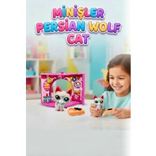 Farbu Oyuncak Littlest Pet Shop Minişler Figür Set Pet Nook G7#25 Kurt Gri 00591