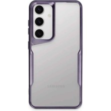 Mudanis Samsung Galaxy S24 Kılıf Boyi Silikon Kapak - Derin Mor