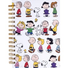 Belirtilmemiş Graphique Peanuts Gang Charles Shultz'un Sevdiği Peanuts Karakterli Günlük, Eğlenceli, Uzun Ömürlü