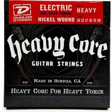 Belirtilmemiş Jim Dunlop Dunlop DHCN1060 Heavy 6 Elektro Gitar Teli (10-60)