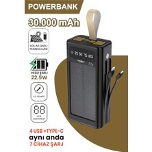 AyrStore 30.000 Mah Güneş Enerjili Powerbank