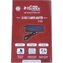 Hightek Hıghtek Ht 1514 220 Volt 24 Volt 3 Amper Profesyonel Seri Adaptör