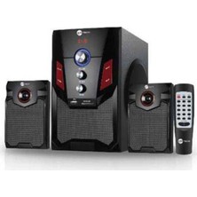 Genel Tedarik Bluetooth Kumandalı Ses Sistemi Hoparlör Siyah Çoklu Bağlantı 2 Yıl Garantili - Elektronik
