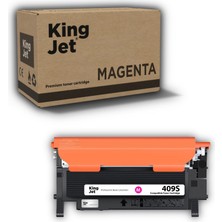 Kingjet Samsung Uyumlu CLT-M409S Standart Kapasiteli Kırmızı (Magenta) Çipli Muadil Toner | CLP-315W