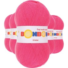 Mudanis 5 Adet Kristal El Örgü Lif Ipi Orkide Pembe 98319 - Bonbon Mudanis