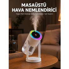 MiraLive Araç ve Ev Için Hava Nemlendirici Projektörlü Sessiz Buhar Yeni Nesil