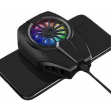 Sora Home Telefon Soğutucu Fan Güçlü Motor Radyatör Cep Telefon Soğutma