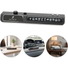 Sora Home Araç Ön Cam Nemlendirici Telefon Numarası Gösterme Aparatı LED Işıklı Yeni Nesil