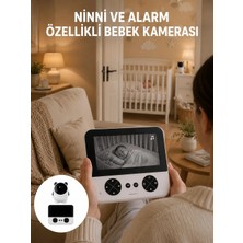 Sora Home Uzaktan Kontrollü Hd Bebek Kamerası Zoom ve Sıcaklık Sensörlü Yeni Nesil