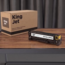 Kingjet Hp Uyumlu CE412A (305A) Sarı Standart Kapasiteli (Tekli) Çipli Muadil Toner | Laserjet Pro 400 Color M451NW
