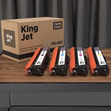 Kingjet Brother Uyumlu TN-466 Yüksek Kapasiteli (4 Renk Takım) Muadil Toner | HL-L8260CDW