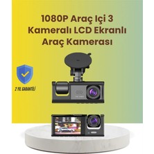Sora Home Ta-01 2.0 Inç Ekranlı 3 Kanallı Araç Kamerası