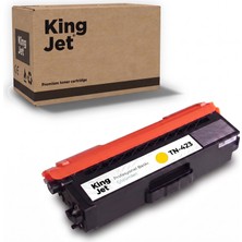 Kingjet Brother Uyumlu TN-423 Sarı Yüksek Kapasiteli (Tekli) Muadil Toner | DCP-L8410CDW