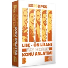 TeknoKapsül Benim Hocam Yayınları Benim Hocam 2026 Kpss Lise Ön Lisans Tüm Dersler Konu Anlatımı