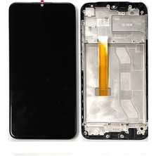 Elivora Realme 6i Dokunmatik Ekran Çıtalı (Siyah)