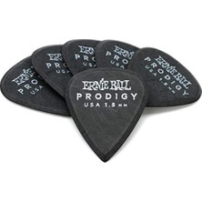 Esranın Dünyası Ernie Ball Standart Prodigy Seçtikleri, 1,5 Mm, Siyah, 6'lı Paket