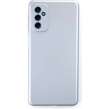 Elivora Newface Samsung Galaxy M52 5g Kılıf Nano Içi Kadife Silikon - Sky Blue