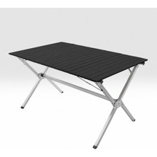 Argeus Katlanabilir Alüminyum Kamp Masası - 6/8 Kişilik - Tundra Dark - Taşıma Çantalı