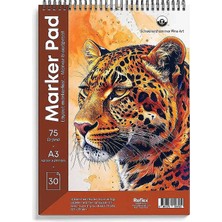 Schoellershammer Marker Pad Marker Defteri 75 Gr. A3 30 Yp. (Arkaya Geçirmez)