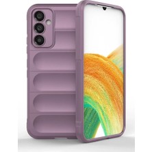 Elivora Newface Samsung Galaxy A05S Kılıf Optimum Silikon - Mor