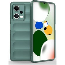 Elivora Newface Xiaomi Poco X5 5g Kılıf Optimum Silikon - Koyu Yeşil