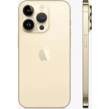 Elivora Iphone 14 Pro Max Batarya Pil Kapağı - Gold