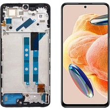 Elivora Redmi Note 12 Pro LCD Ekran Çıtalı Tft (Siyah)