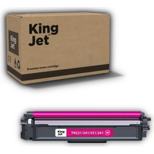 Kingjet Brother Uyumlu TN-221 Kırmızı Standart Kapasiteli (Tekli) Muadil Toner