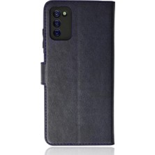 Elivora Newface Samsung Galaxy A03S Kılıf Trend S Plus Kapaklı Kılıf - Lacivert