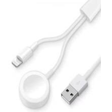 Elivora Newface AC08 2in1 Kablosuz Şarj Apple Watch 1/2/3/4/5/6/7/8/se