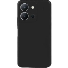 Elivora Newface Vivo Y36 Kılıf Nano Içi Kadife Silikon - Siyah