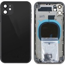 Elivora Iphone 11 Boş Kasa + Kapak Siyah