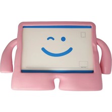 Elivora Newface Samsung Galaxy Tab A9 Plus Kılıf Karakter Tablet Silikon - Açık Pembe