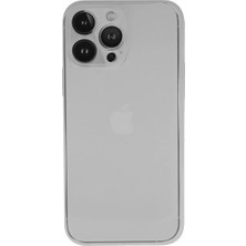 Elivora Newface Apple iPhone 13 Pro Kılıf Pp Ultra Ince Kapak - Beyaz