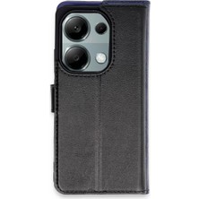 Elivora Newface Xiaomi Redmi Note 13 Pro 4g Kılıf Trend S Plus Kapaklı Kılıf - Siyah