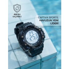 PasajGo Captiva Pro-Fit Su Geçirmez Dayanıklı Dijital Saat