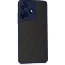 Elivora Newface Infinix Hot 30 4g Kılıf Montreal Silikon Kapak - Lacivert