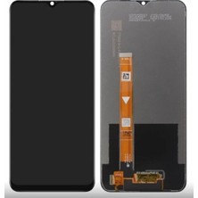 Elivora Realme 5i Uyumlu Ekran (Siyah)