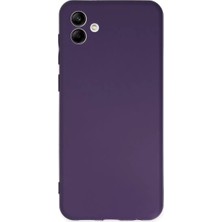 Elivora Newface Samsung Galaxy A04 Kılıf First Silikon - Mor